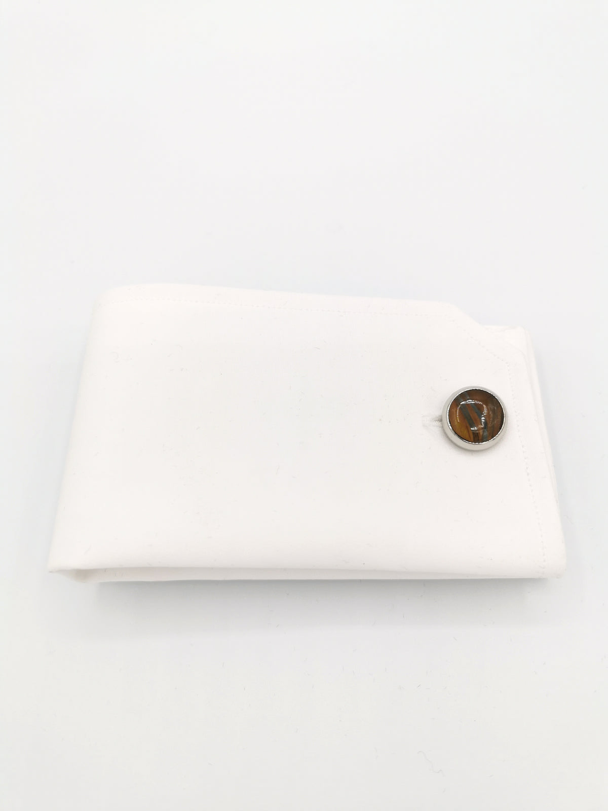 &lt;p id=&quot;isPasted&quot;&gt;CUFFLINKS, TIGER IRONSTONE CABOCHON&lt;/p&gt;