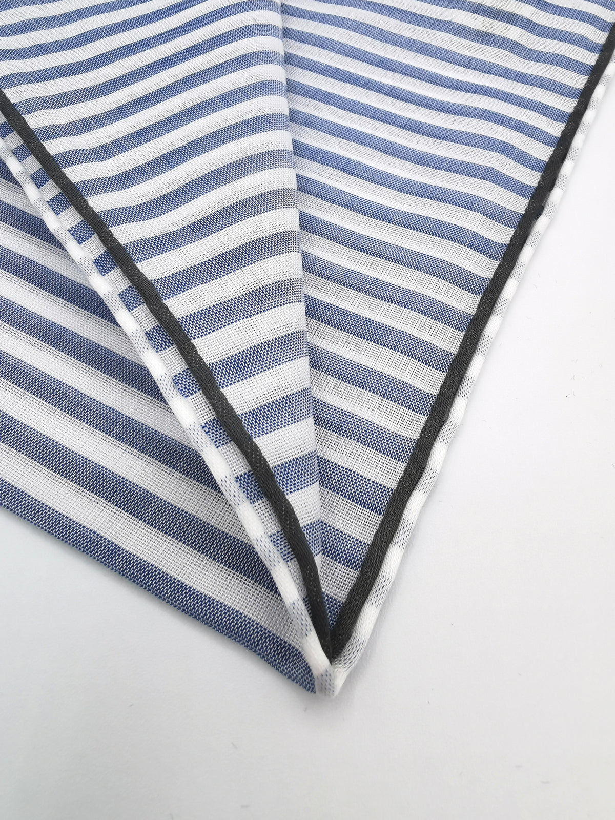 Simonnot-Godard pocket square with thin stripes