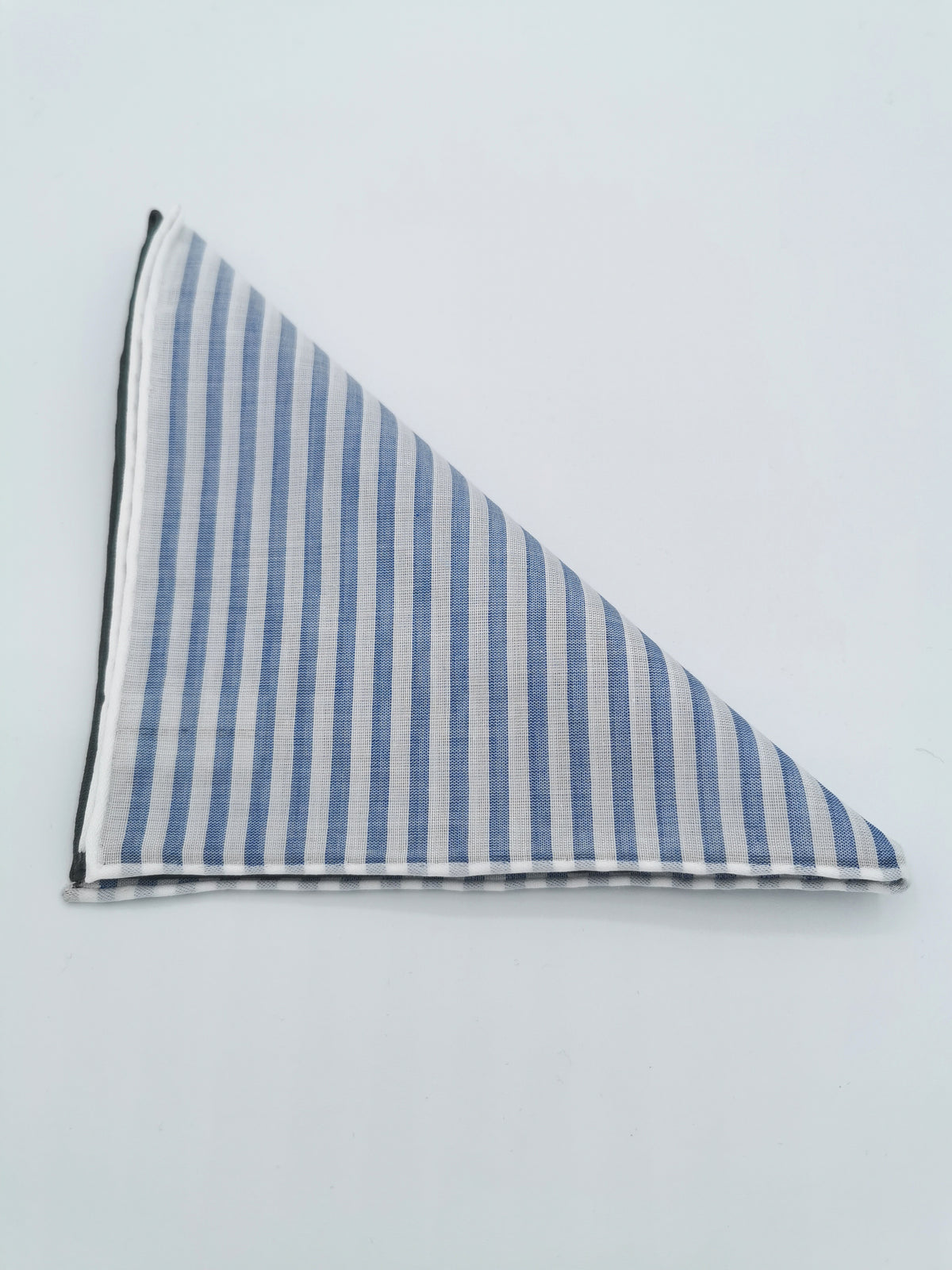 Simonnot-Godard pocket square with thin stripes