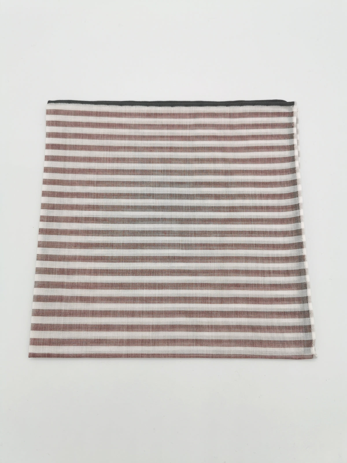 Simonnot-Godard pocket square with thin stripes