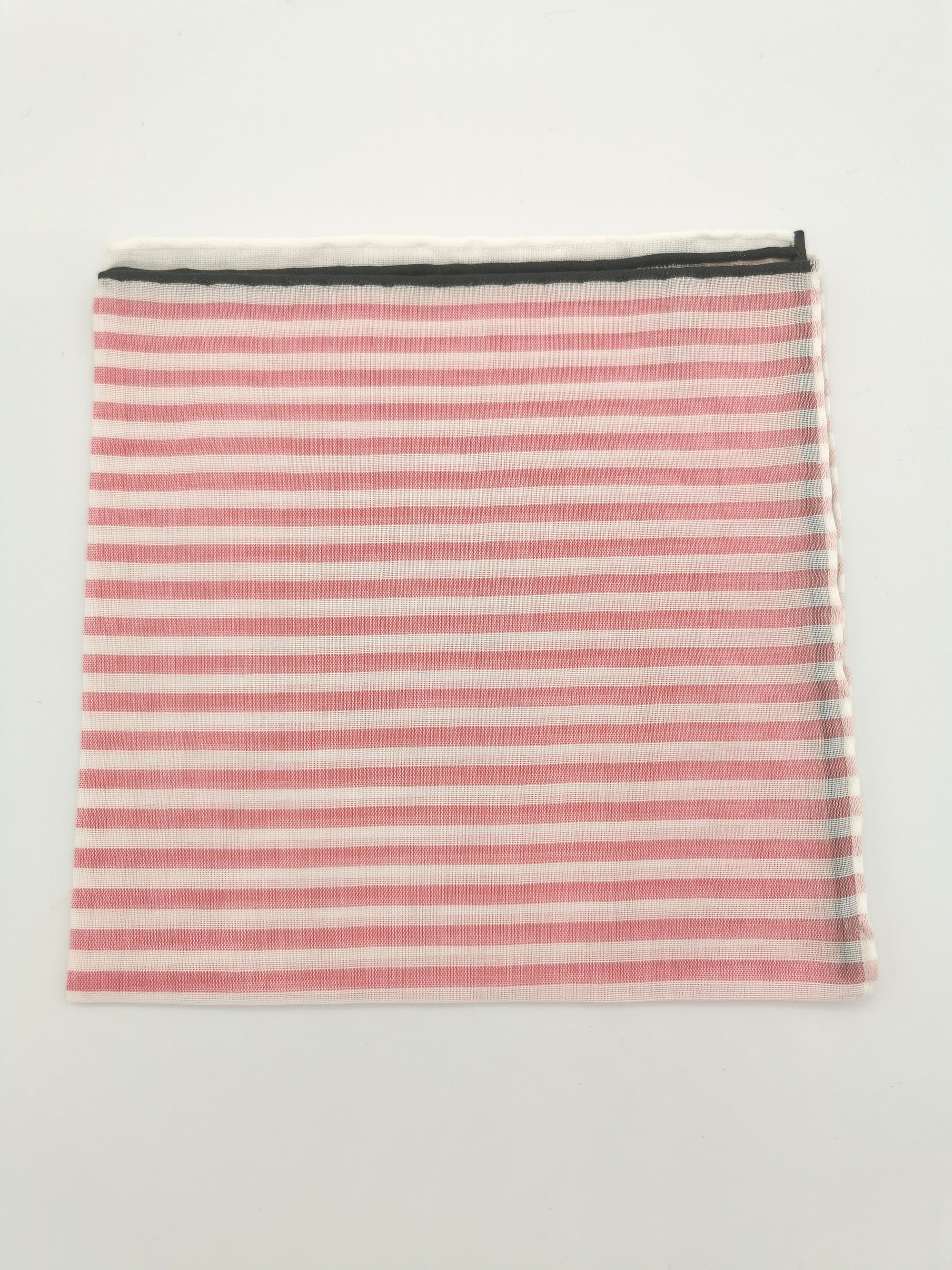 Simonnot-Godard pocket square with thin stripes