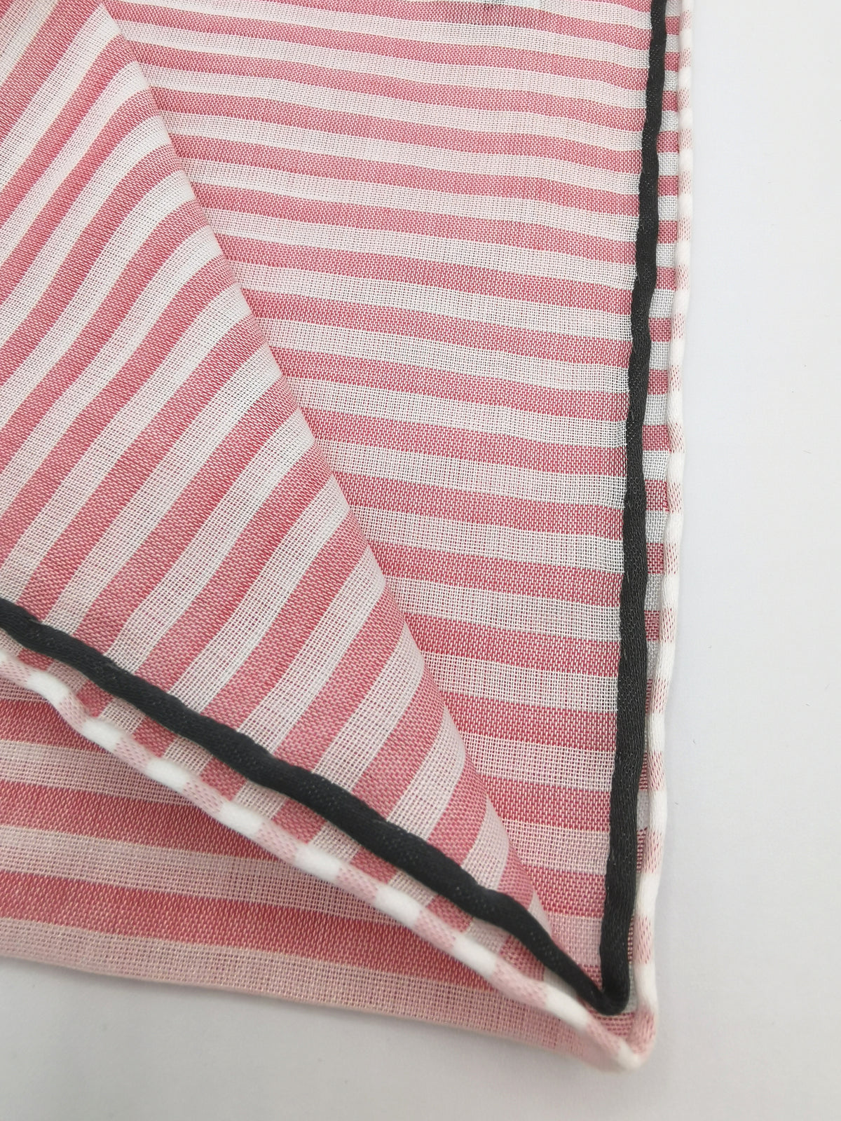Simonnot-Godard pocket square with thin stripes