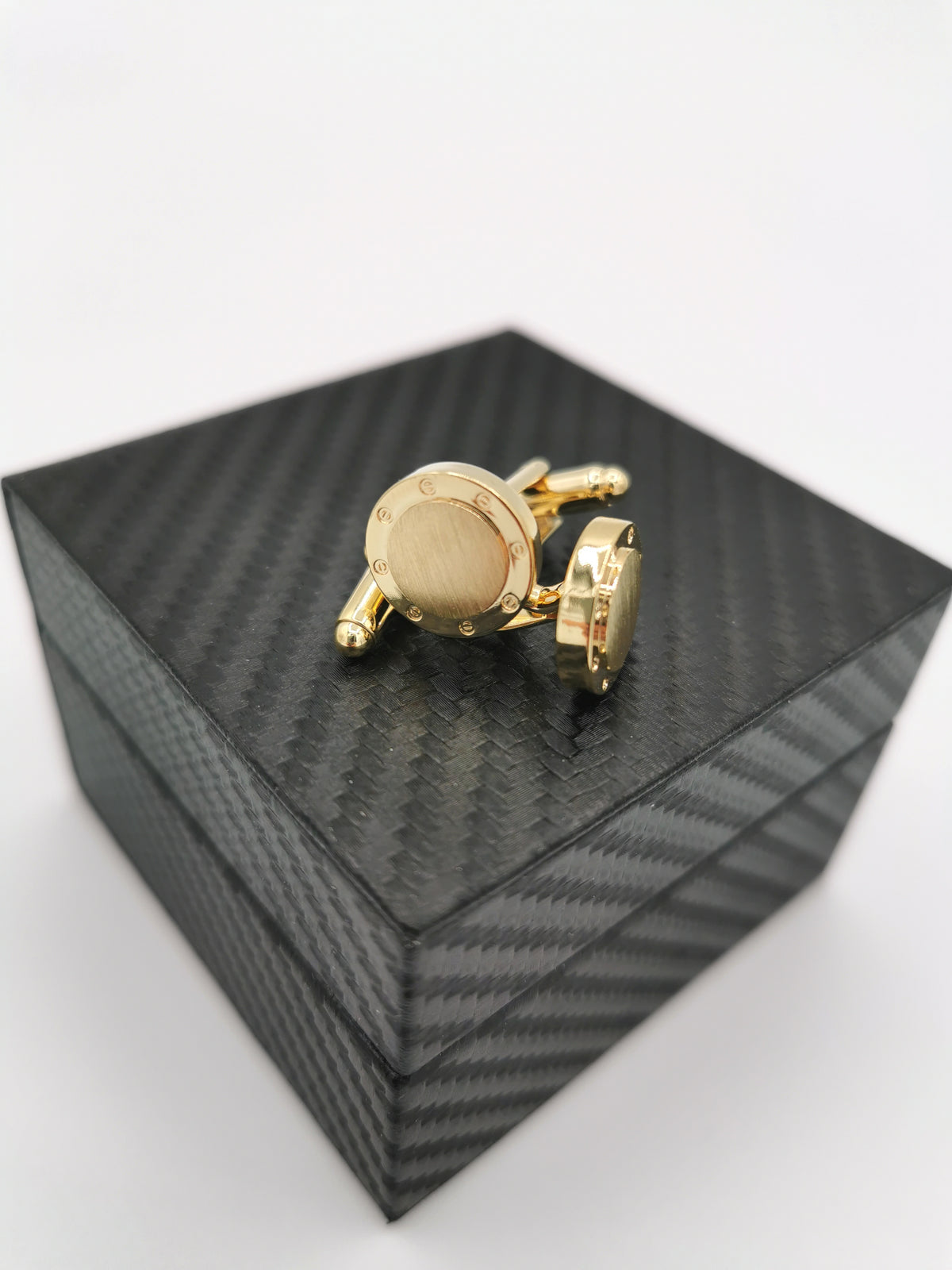 GOLD CUFFLINKS