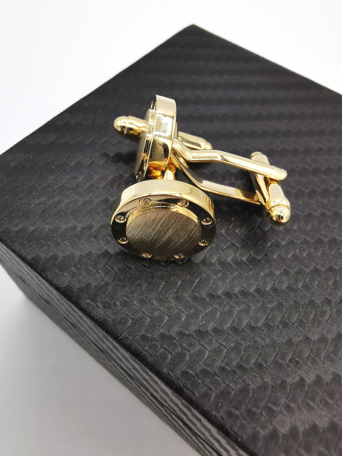 GOLD CUFFLINKS