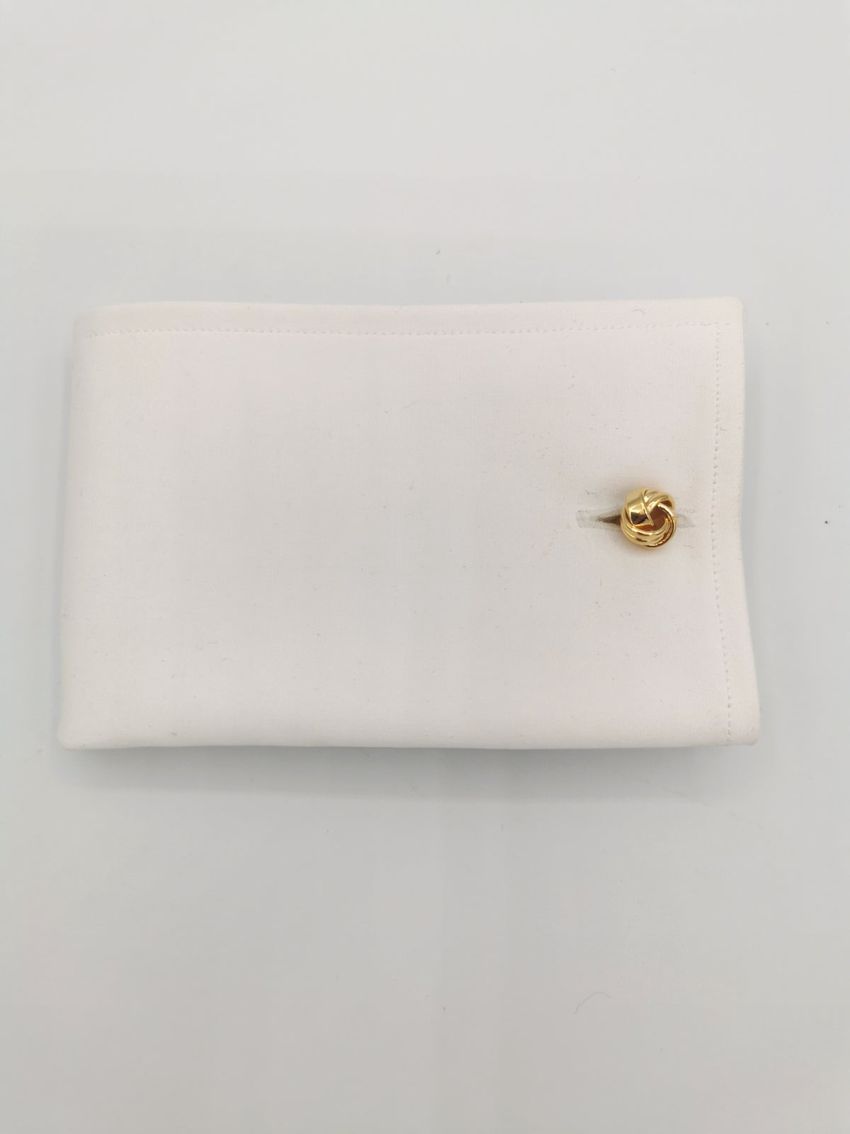 CUFFLINKS WITH GOLDEN BOWS