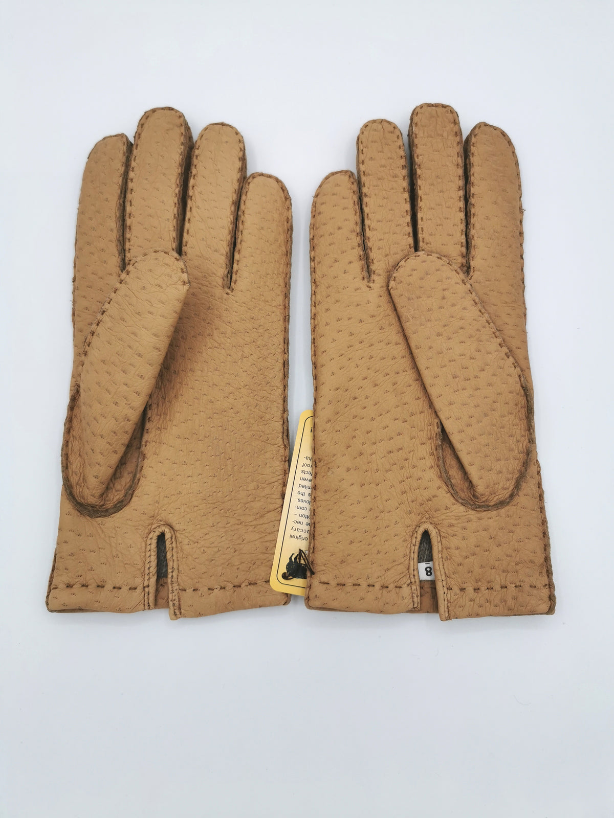 Gants homme en cuir pécari