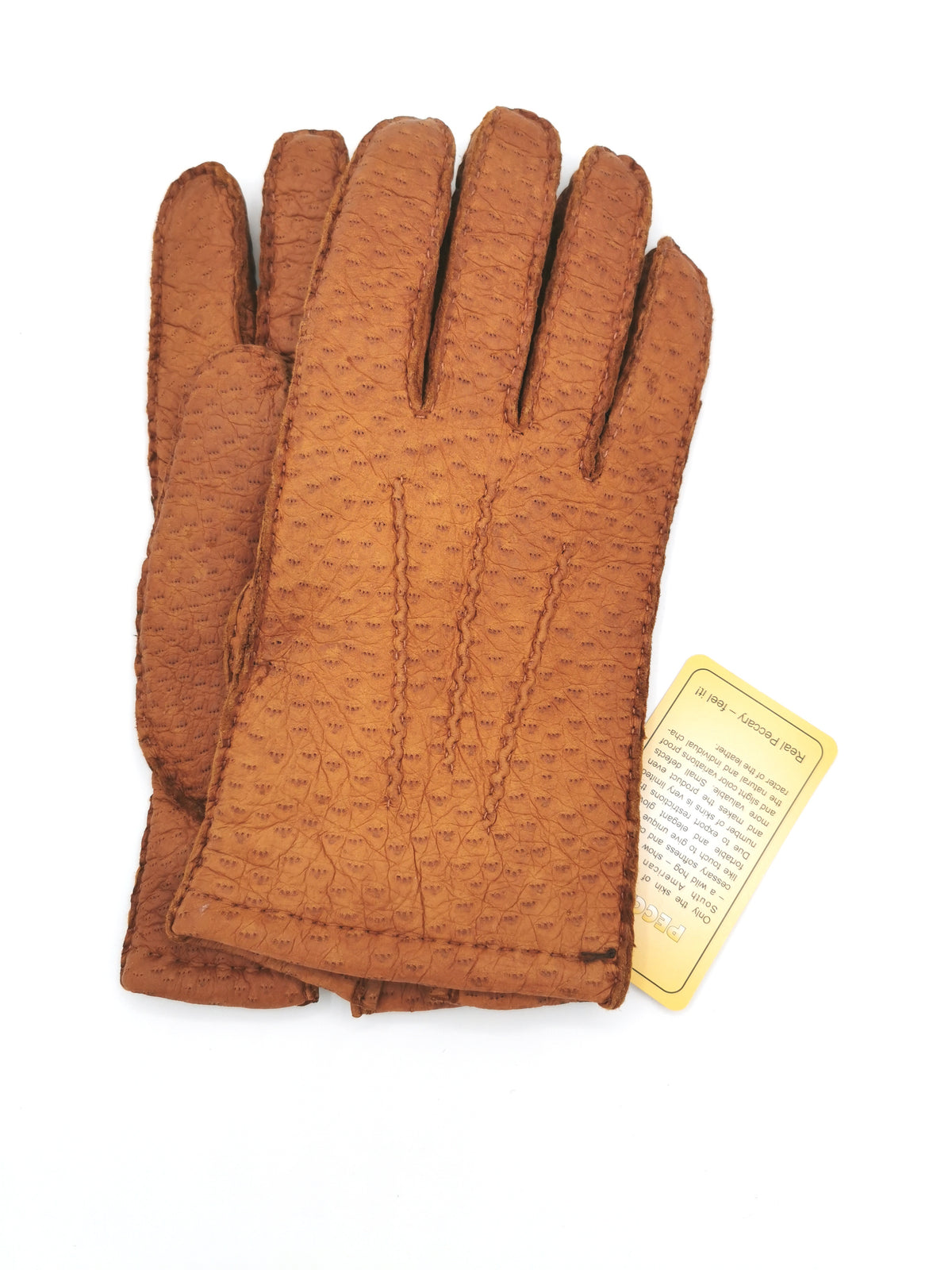 Gants homme en cuir pécari