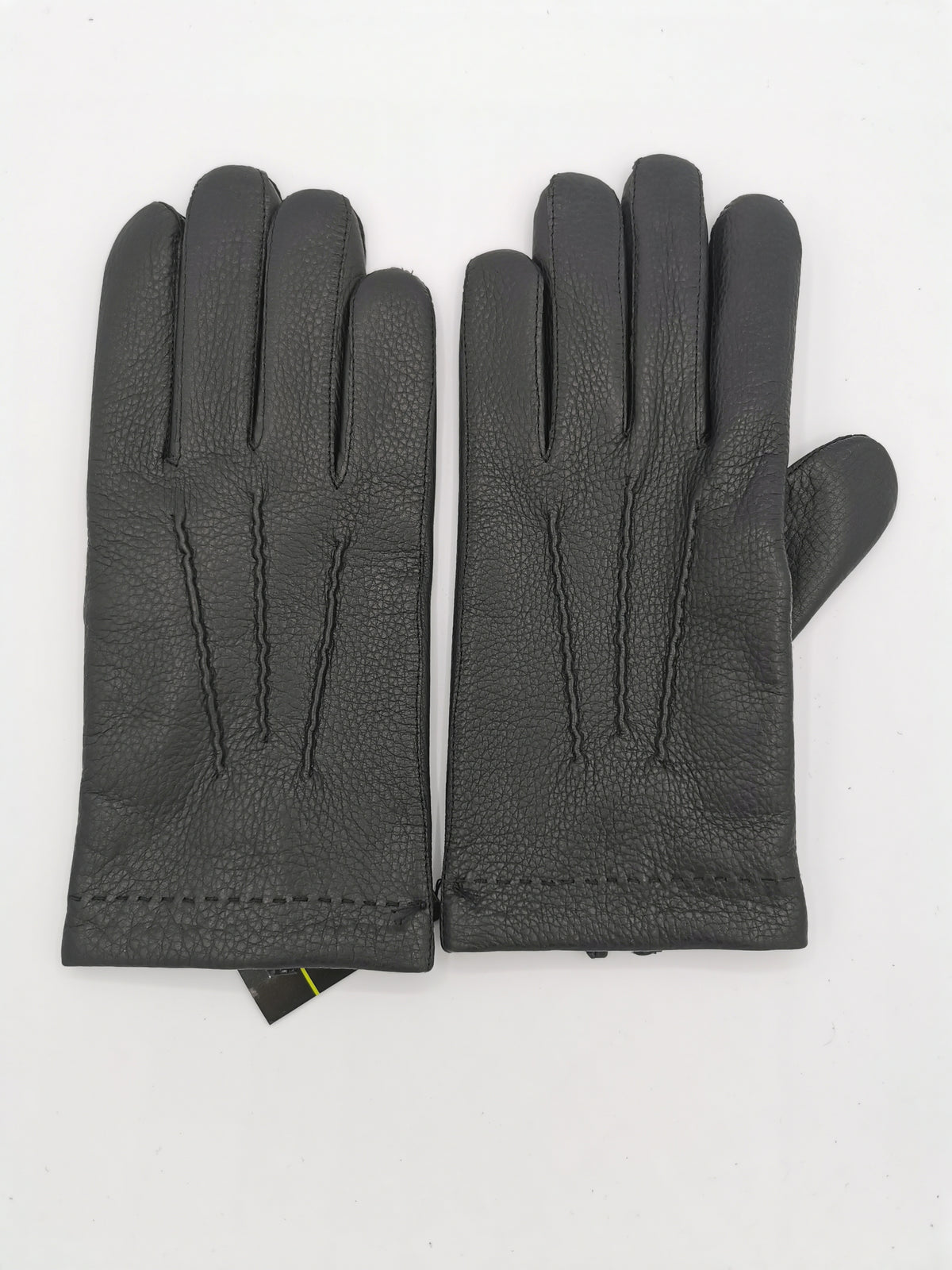 Classic Black Deerskin Gloves