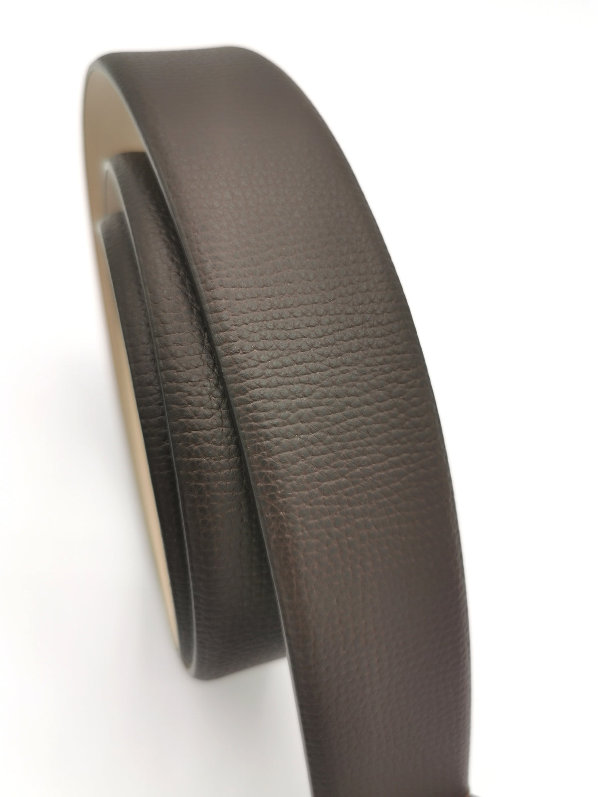 FERALA BROWN BELT IN GRANULATED LEATHER