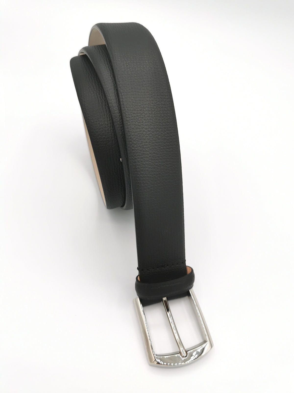 FERALA BROWN BELT IN GRANULATED LEATHER