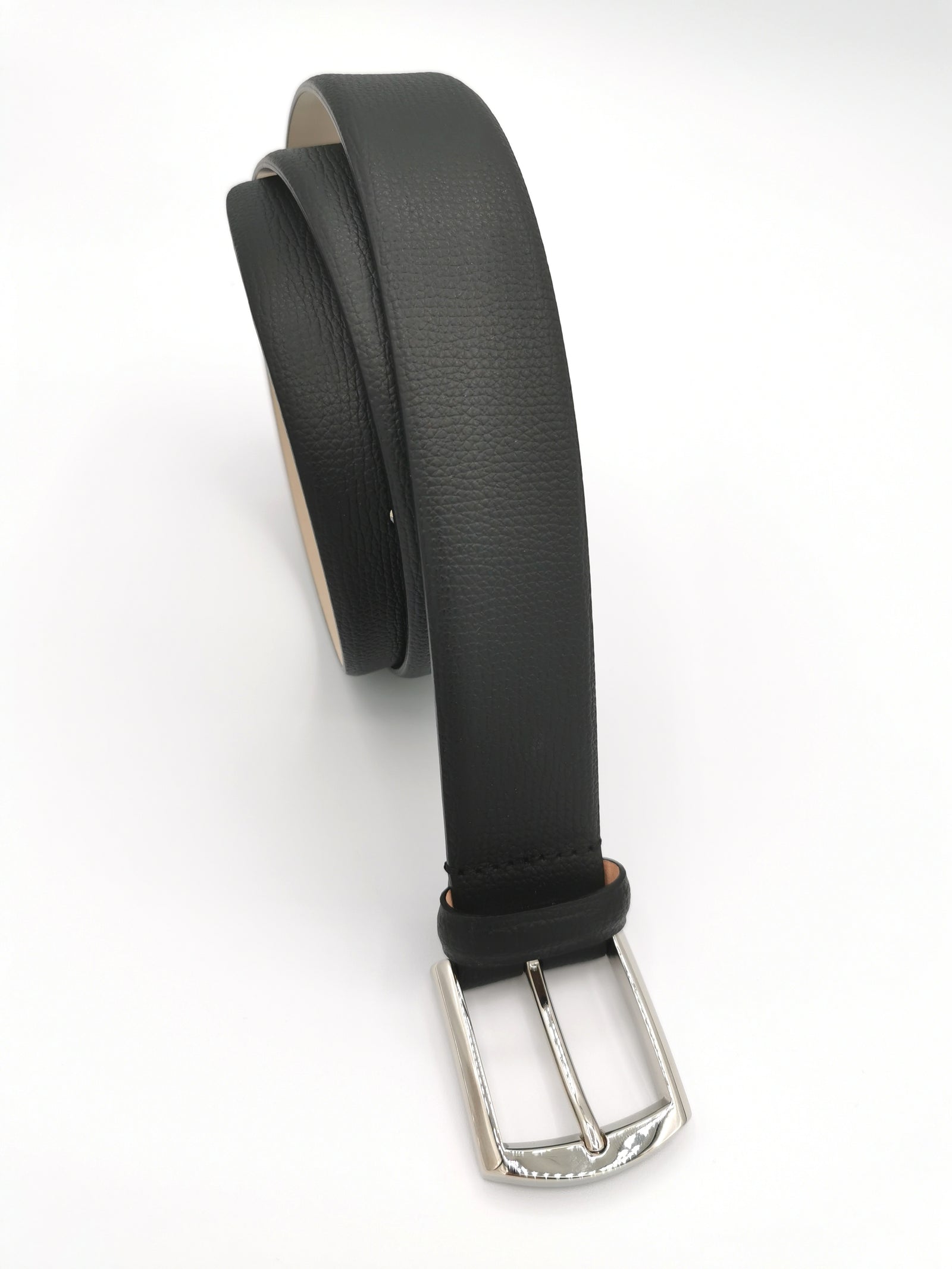 FERALA BROWN BELT IN GRANULATED LEATHER