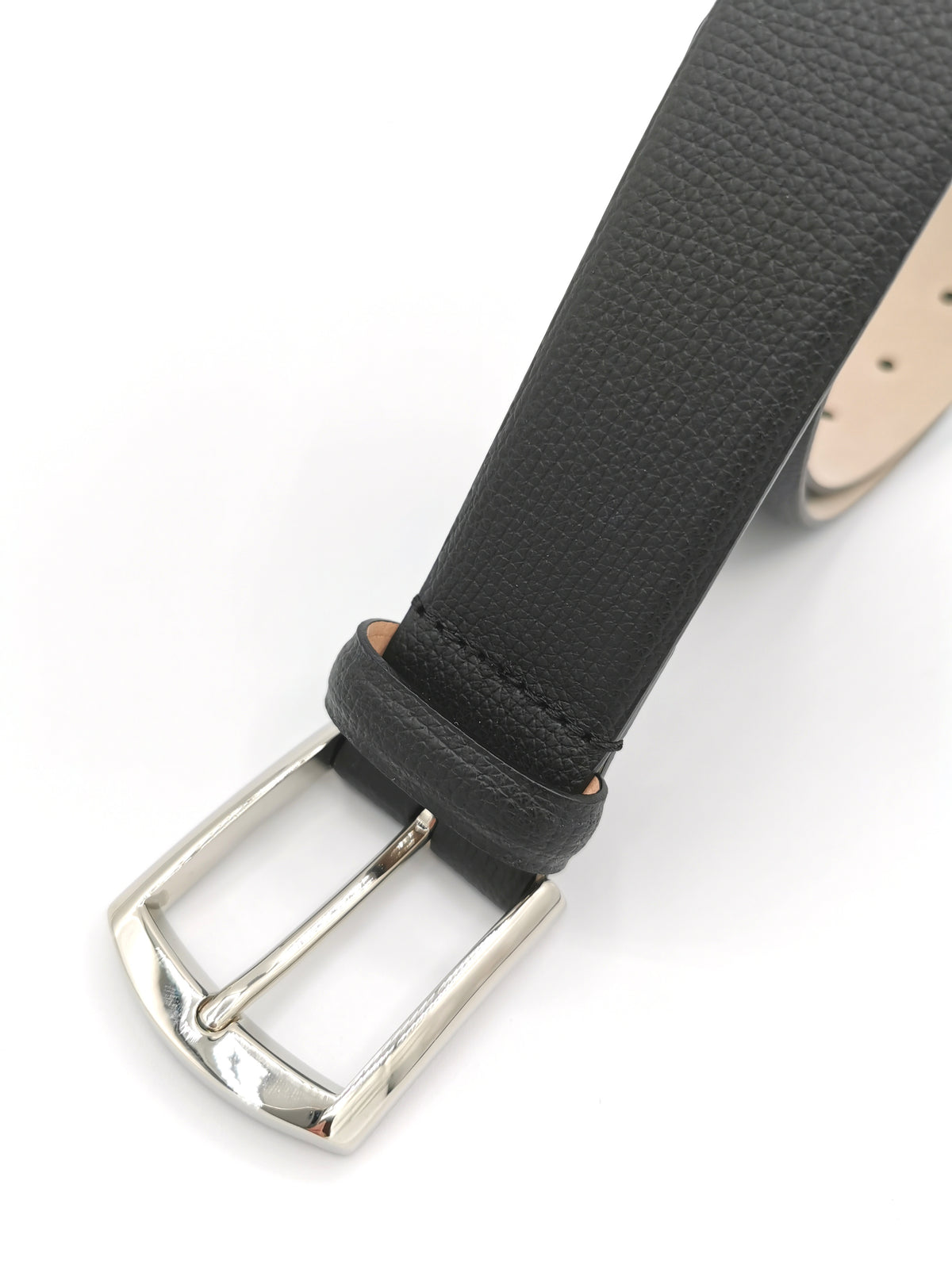 FERALA BROWN BELT IN GRANULATED LEATHER