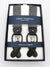 Albert Thurston speckled gray suspenders