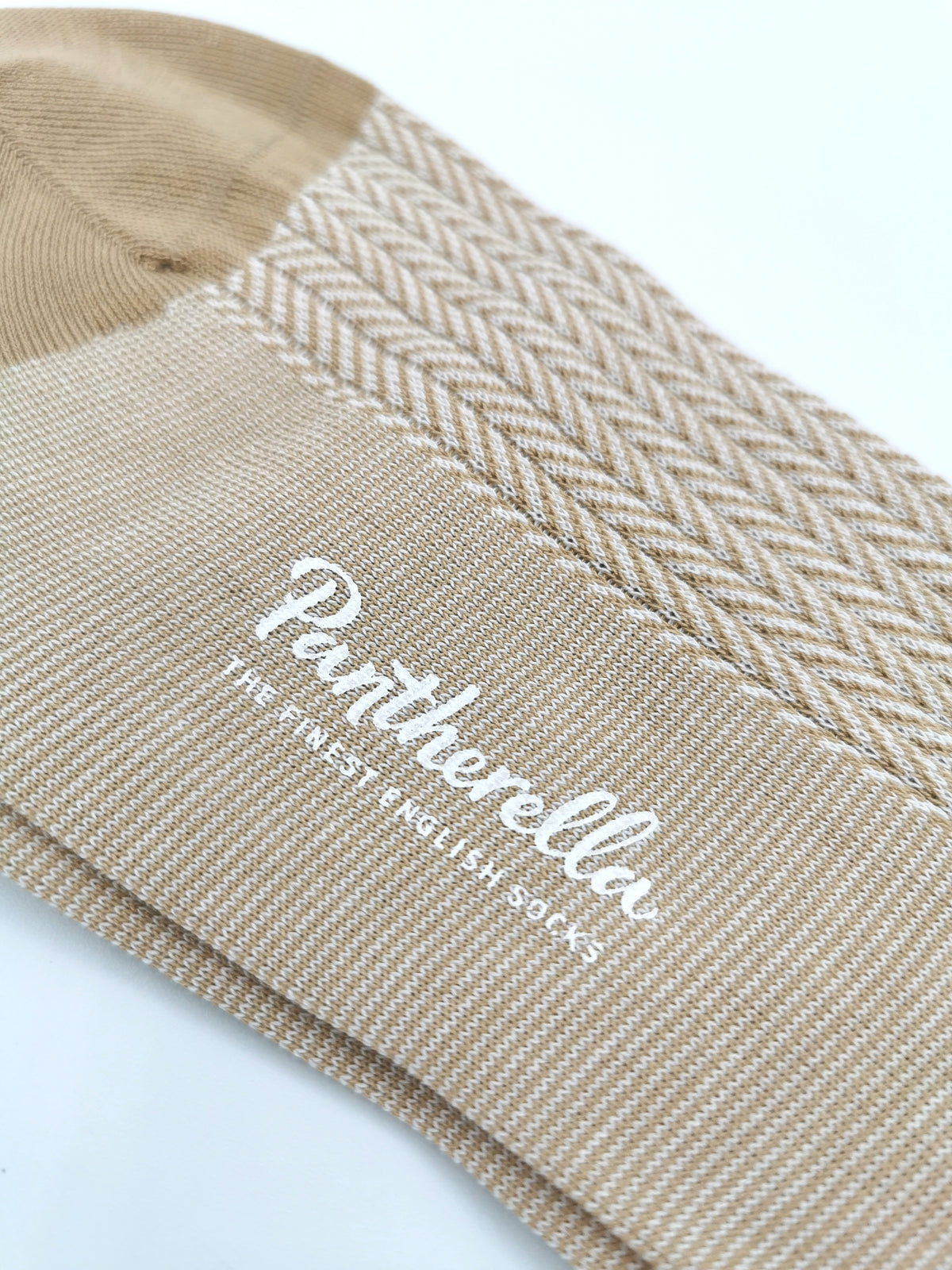 Pantherella herringbone pattern socks