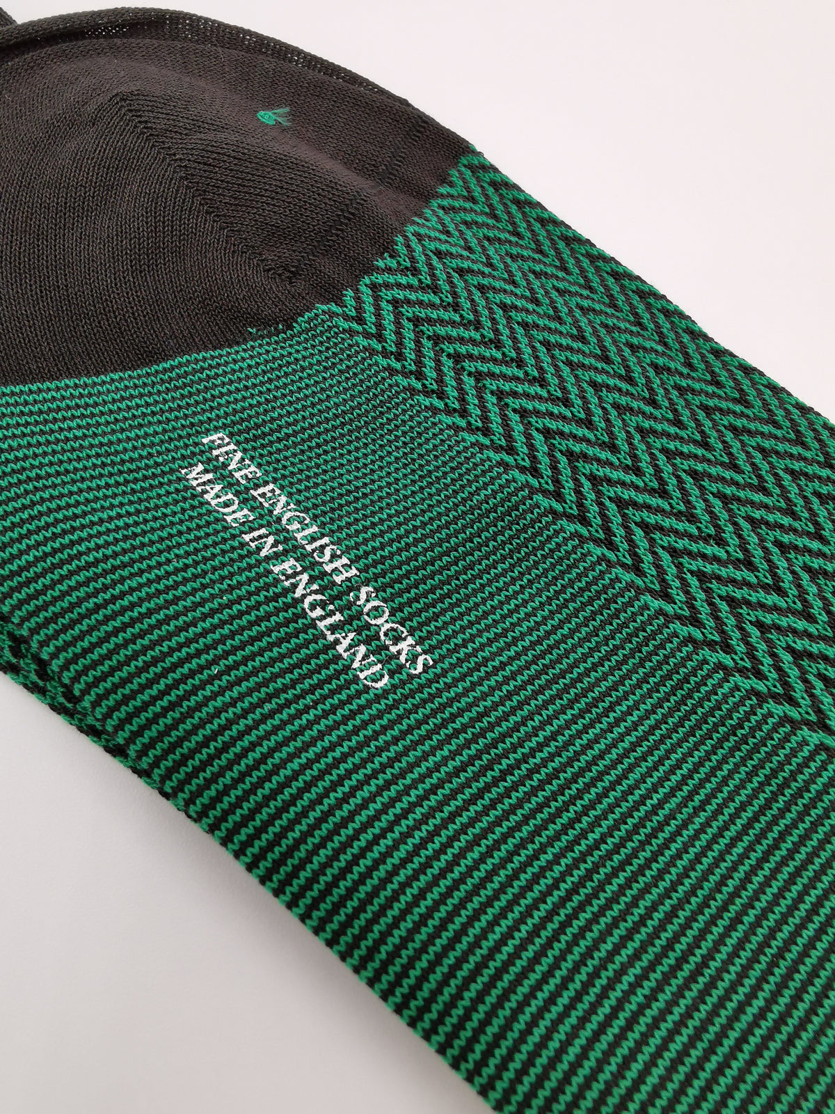 Pantherella herringbone pattern socks