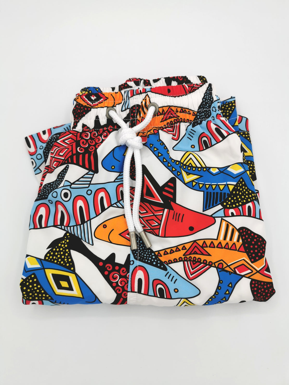 Maillot de bain Ferala à motifs poissons multicolores