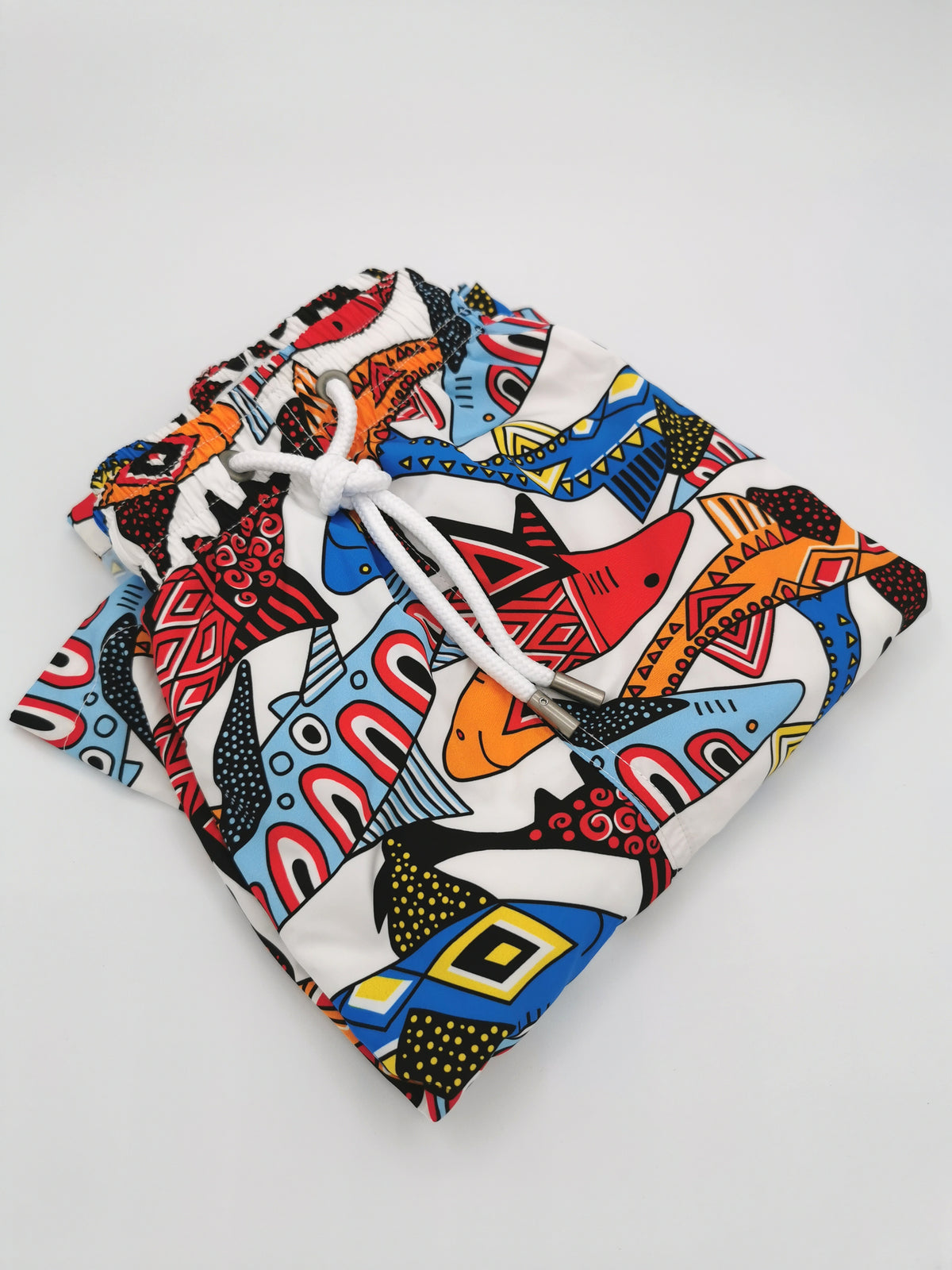 Maillot de bain Ferala à motifs poissons multicolores