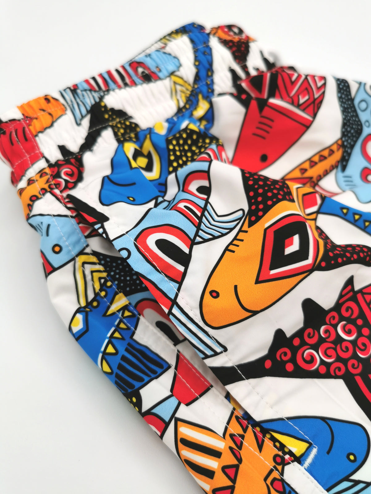 Maillot de bain Ferala à motifs poissons multicolores