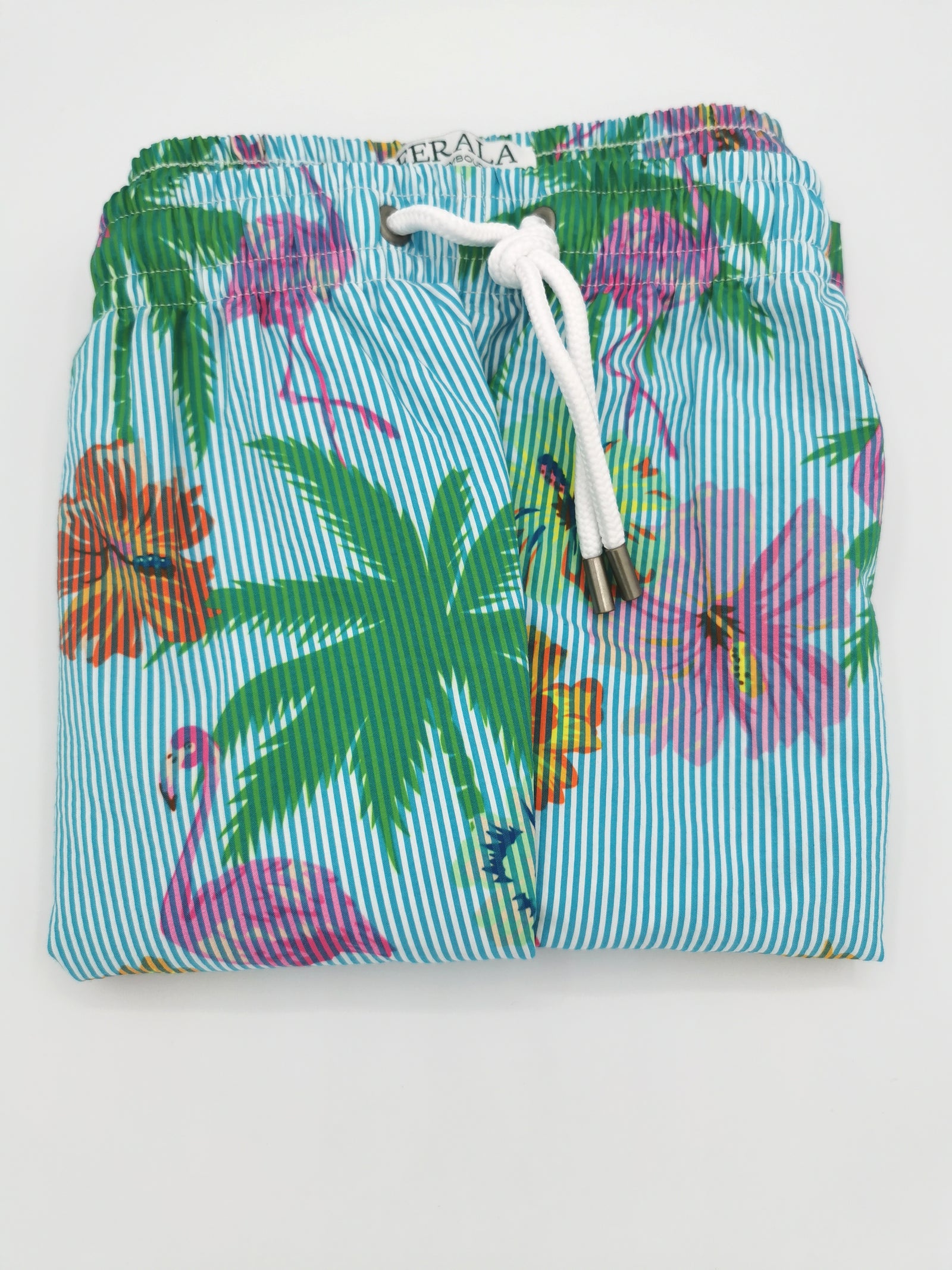 Maillot de bain Ferala à motifs flamants roses