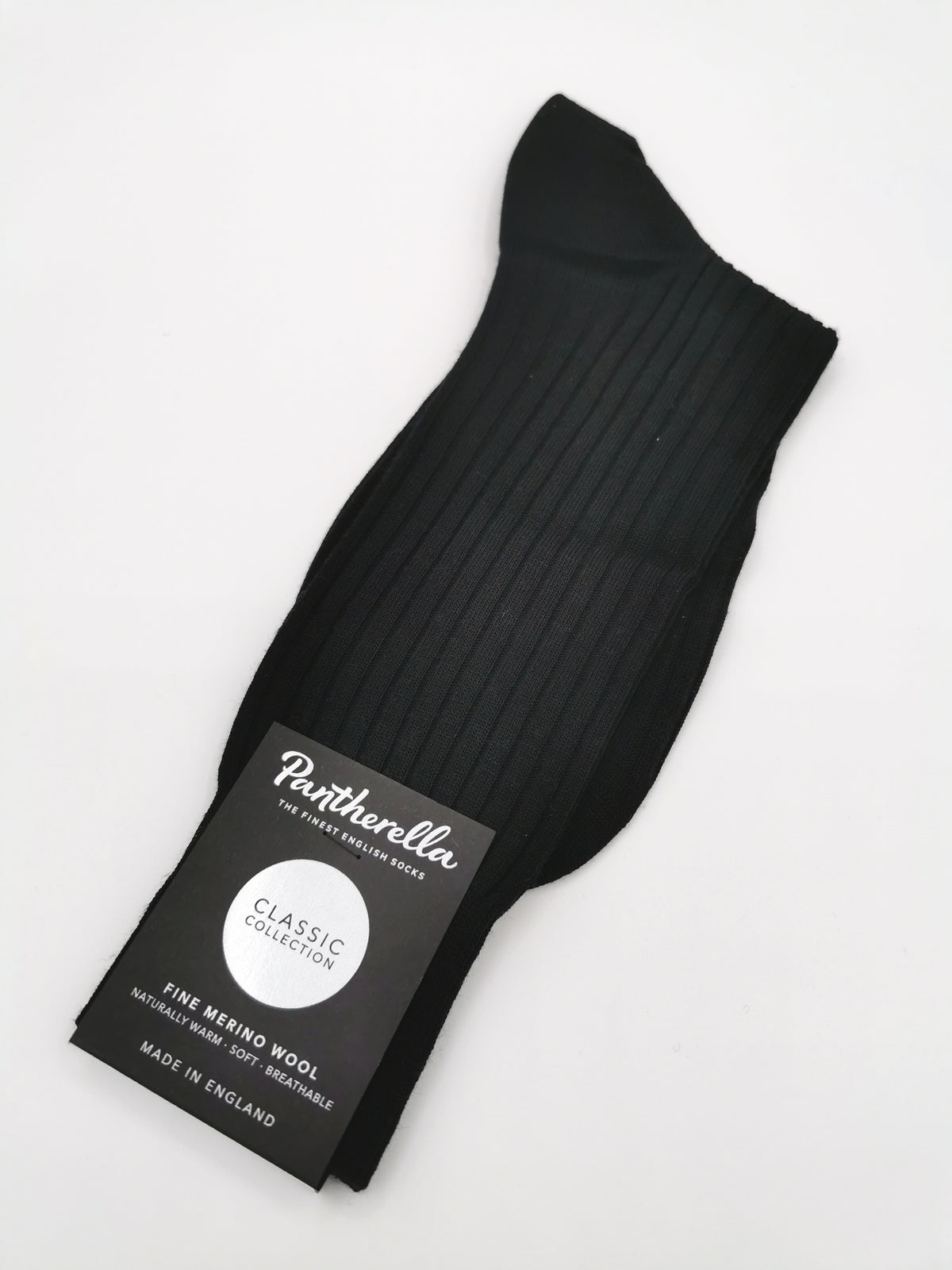 Plain Pantherella Fine Merino Wool Socks
