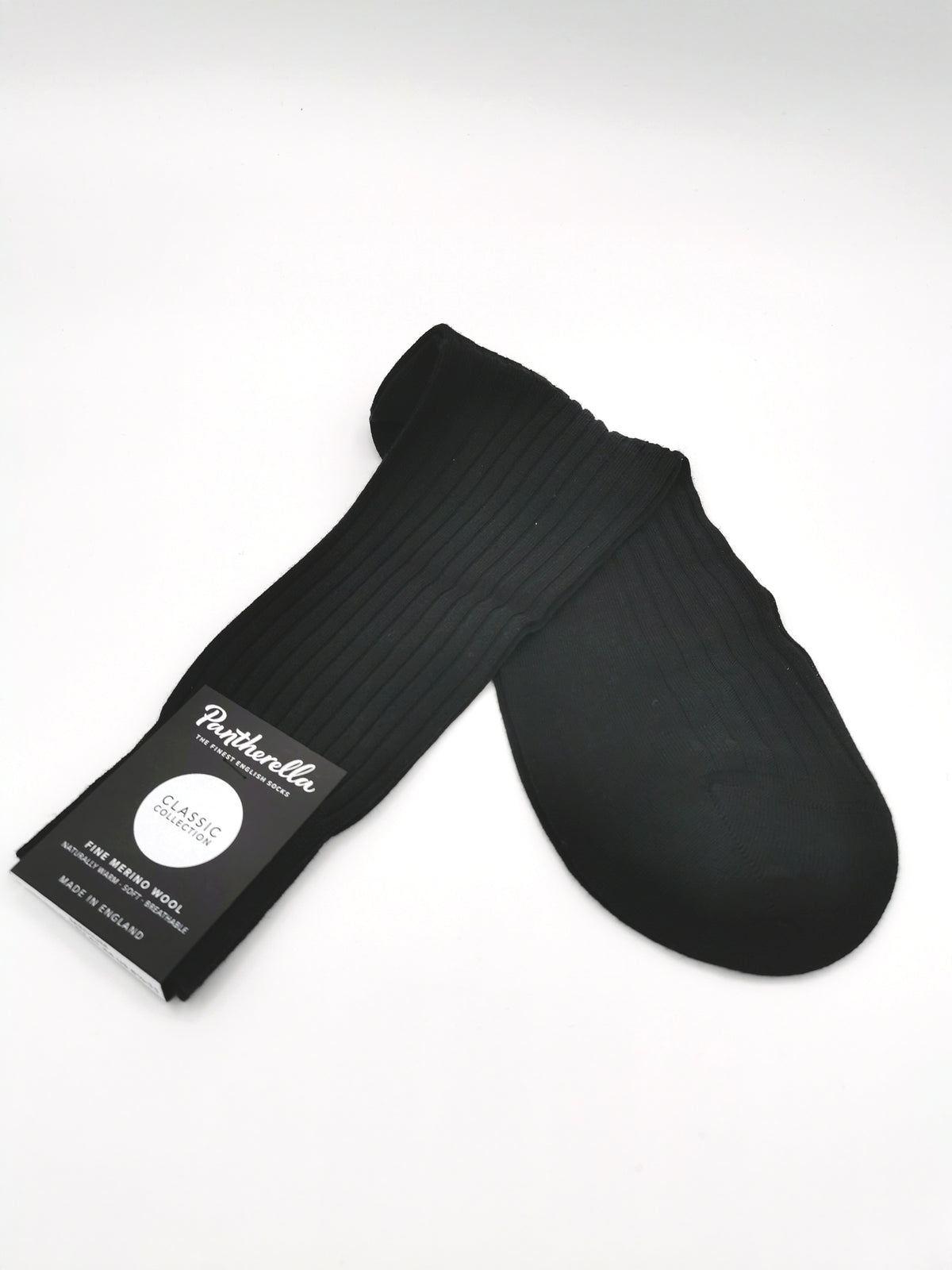 Plain Pantherella Fine Merino Wool Socks