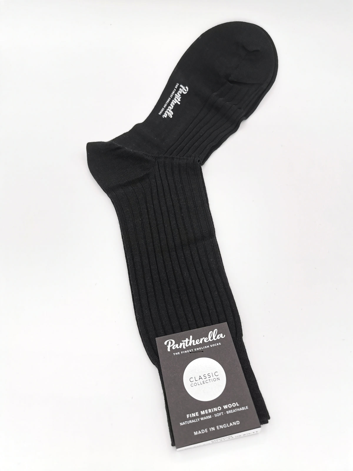 Plain Pantherella Fine Merino Wool Socks