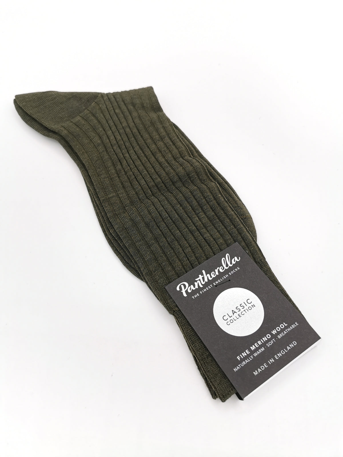 Plain Pantherella Fine Merino Wool Socks