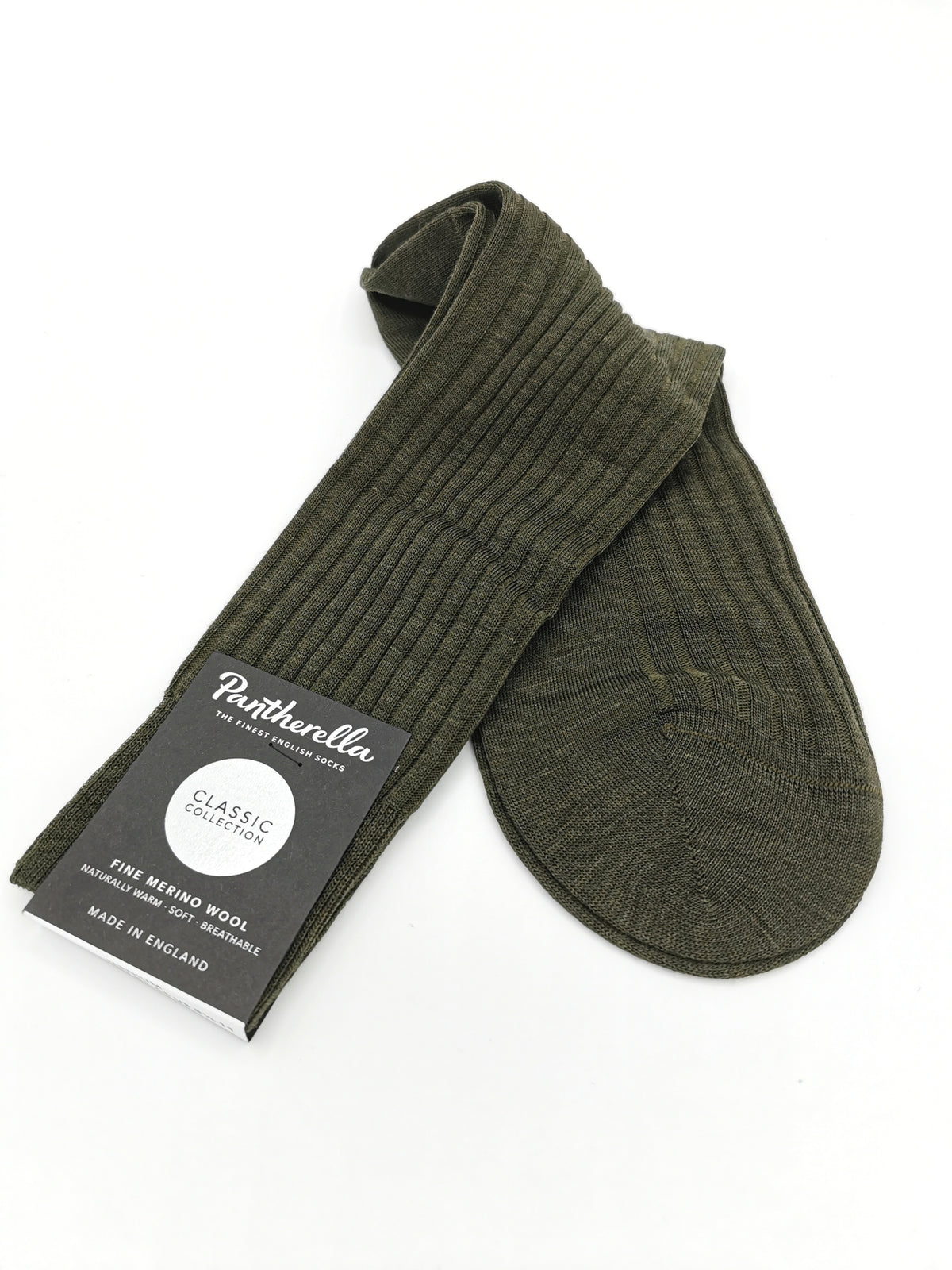 Plain Pantherella Fine Merino Wool Socks