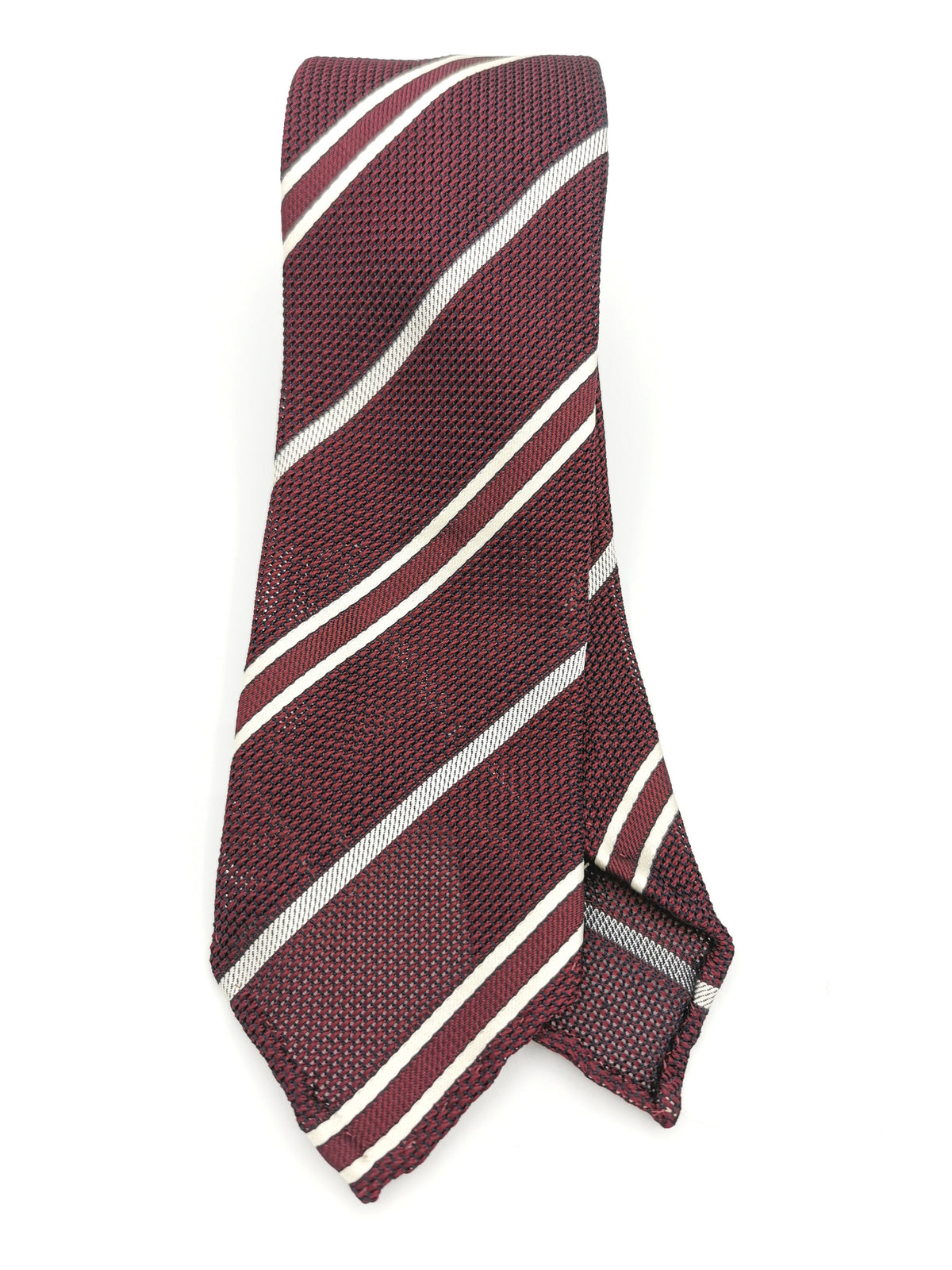 Ferala Striped Tie in Grenadine Silk