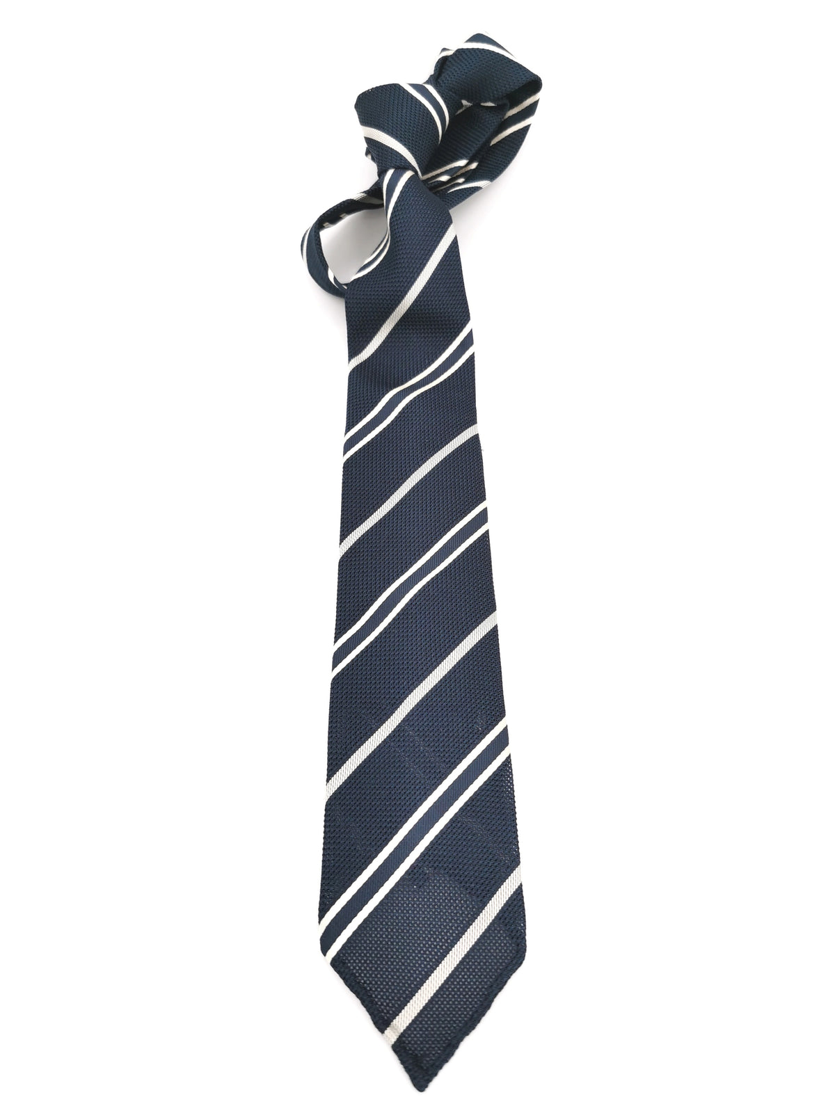Ferala Striped Tie in Grenadine Silk