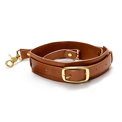 Beige canvas duffle bag