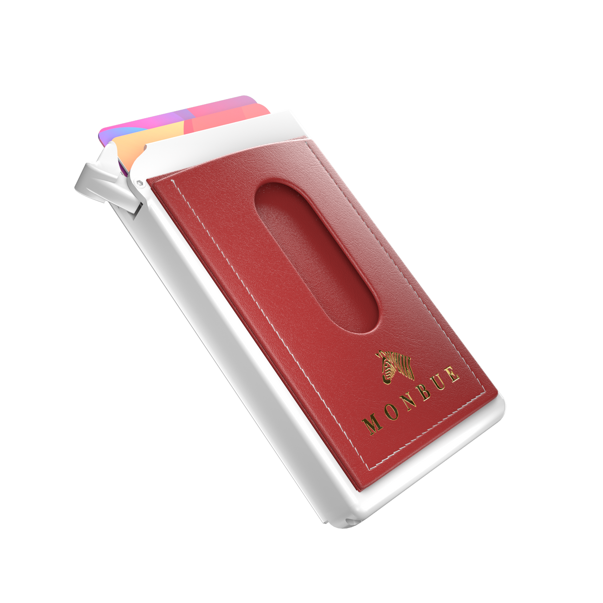 MONBUE ONE WHITE PINK WALLET